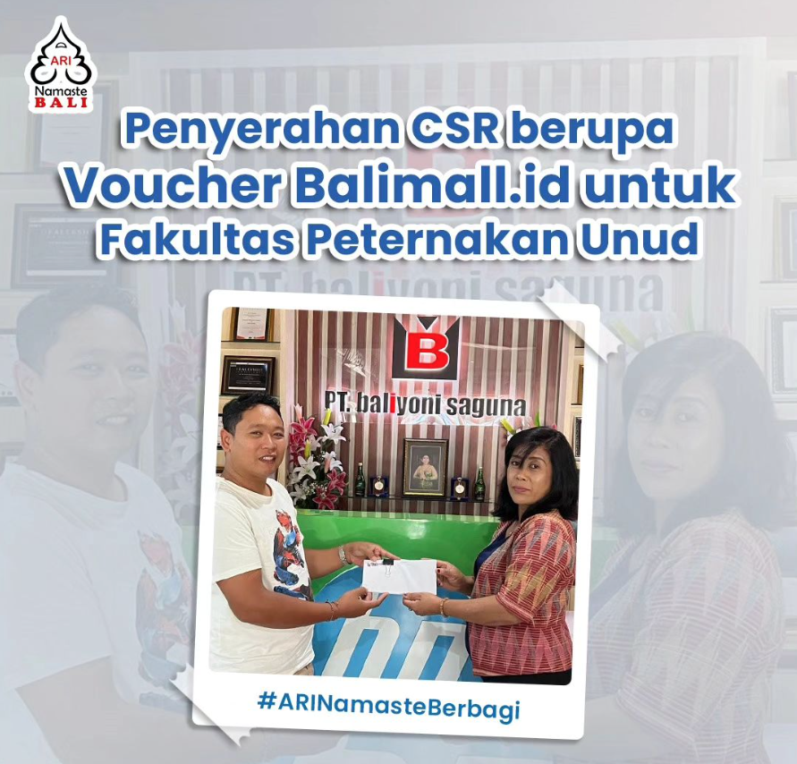 Penyerahan CSR kepada Fakultas Teknologi Pertanian UNUD 2023